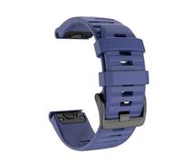 Correa de reloj inteligente de silicona de 22 26 mm para Garmin Fenix 6 6S 6X 7X 7 Pro 5 5X 5S 3HR 955 Correa de liberación rápida para Fenix7X para pulsera Fenix7, azul medianoche, 20MM QuickFit