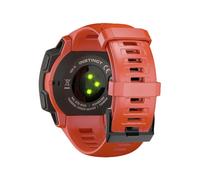 Correa de Reloj Inteligente para Garmin para Instinct 2 Correa de Reloj Pulsera de Repuesto de Silicona de 22 mm para Instinct 1/Esports/Pulsera de Banda Solar, Single Flame Red, para Instinct Tide