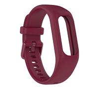 Correa de reloj inteligente para Garmin Vivosmart 5, pulsera de silicona integrada de repuesto para Garmin Vivosmart 5, no, Silicona, Ágata