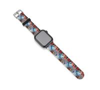 Correa de reloj japonesa Kabuki Geisha compatible con Apple Watch, correas de repuesto de silicona, 38mm/40mm, Silicona, Sin piedra preciosa