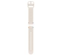 Correa de reloj Just in Case Garmin Venu 3/4 (45mm) Silicona Blanco marfil