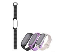 Correa de reloj magnética de silicona para Plaud para NotePin/para NotePin S (2025) grabadora de voz, correas de repuesto ajustables de silicona suave deportiva, resistente al sudor/antipérdida (negro