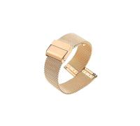 Correa de reloj milanesa de acero inoxidable apta for Garmin Vivomove HR/3/3S/Vivoactive 4/4S/3/Venu/Luxe/Style correa de reloj de liberación rápida (Color : Gold, Size : Vivoactive 3)