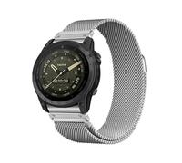 Correa de reloj milanesa de ajuste rápido de 22 y 26 mm compatible con for Garmin Fenix8 7 7XPro Fenix 6 Fenix 5 EPIX 2, pulsera de metal(Silver,Quick fit 26mm)