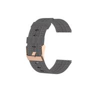 Correa de reloj nylon 18mm para Garmin Forerunner 265S/Fossil/Huawei Smartwatch