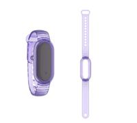 Correa de reloj protectora para grabadora de voz PLAUD NotePin, correa de repuesto de TPU integrada, correa de pulsera ajustable, correas ligeras, talla única, poliuretano termoplástico