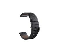 Correa de reloj Q u ic k Fit de 26 mm para Garmin Fenix 7X Pro/6X Pro/6X/5X Plus, correa de piel auténtica de 22 mm para Fenix 6/5/7 Pro Band (26 mm)