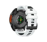 Correa de reloj QuickFit de 22 mm y 26 mm for Garmin Fenix E 8 47 mm 51 mm 7 7X 6 6X/Epix Pro/Enduro 3, pulsera de silicona de dos tonos