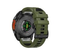 Correa de reloj QuickFit de 22 mm y 26 mm for Garmin Fenix E 8 47 mm 51 mm 7 7X 6 6X/Epix Pro/Enduro 3, pulsera de silicona de dos tonos