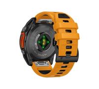 Correa de reloj QuickFit de 22 mm y 26 mm for Garmin Fenix E 8 47 mm 51 mm 7 7X 6 6X/Epix Pro/Enduro 3, pulsera de silicona de dos tonos