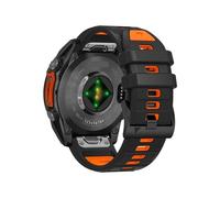 Correa de reloj QuickFit de 22 mm y 26 mm for Garmin Fenix E 8 47 mm 51 mm 7 7X 6 6X/Epix Pro/Enduro 3, pulsera de silicona de dos tonos