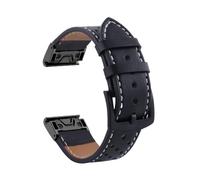 Correa de reloj Quickfit de 22 y 26 mm para Garmin Fenix 7 7X 6 6X Pro 5X 5 Plus 3HR 935 Epix Correa de reloj de piel auténtica, 22mm Epix Gen 2, Cuero, No es una piedra preciosa