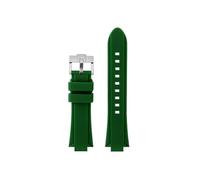 Correa de reloj repuesto de nailon/silicona for hombre de 20mm Compatible con Casio GST-B300 MWA-100H MWD-100H(A-Green)