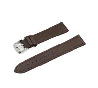 Correa de reloj retro de alta calidad de 18 mm 20 mm 22 mm Cuero 24 mm 24 mm reloj azul marrón azul Compatible con accesorios de hombre, 18mm, Acetato, No es una piedra preciosa