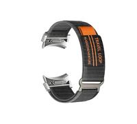 Correa de reloj Sin espacios Trail Loop Band Compatible con Samsung Galaxy Watch 6 5 4/6Classic 4Classic/5Pro(Grey silver,For Galaxy 5 40/44mm)