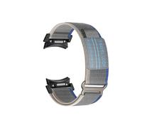 Correa de reloj Sin espacios Trail Loop Band Compatible con Samsung Galaxy Watch 6 5 4/6Classic 4Classic/5Pro(Grey blue black,For Galaxy 4 40/44mm)