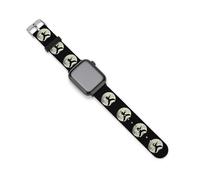 Correa de reloj Taekwondo Girl in The Moon compatible con Apple Watch, correas de silicona de repuesto, 42mm/44mm, Silicona, Sin piedra preciosa