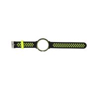 Correa de reloj transpirable para modelos Garmin, banda de silicona suave y agradable para la piel con diseño de dos tonos, cierre de liberación