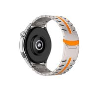 Correa de reloj universal de acero inoxidable de 22 mm compatible con for Huawei Watch GT 4 de 46 mm Correa compatible con for Galaxy Watch3 de 45 mm Correa compatible con for Gear S3 de 46 mm(Titaniu