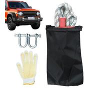 Correa de remolque para bicicleta de montaña, cuerda de recuperación | Correa de recuperación de nylon resistente | Cuerda de recuperación cinética, correa de arranque, correa elástica para remolcar