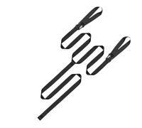 Correa de remolque para moto de nieve - Cuerda de poliéster resistente, gancho incluido, herramienta de seguridad de rescate, dispositivo de uso en exteriores | Ideal para motos de nieve, bicicleta de