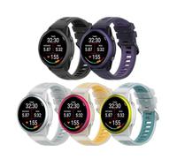 Correa de repuesto compatible con Garmin Forerunner 570, 20 mm/22 mm, silicona suave, correa de repuesto para Garmin Forerunner 570 de 42 mm/47 mm