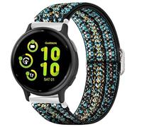 Correa de repuesto compatible con Garmin Vivoactive 5, Blueshaweu de 20 mm, de liberación rápida, elástica, de nailon, ajustable, accesorios compatibles con Garmin vívoactive 5/Approach S12/Approach