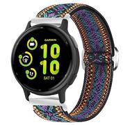 Correa de repuesto compatible con Garmin Vivoactive 5, Blueshaweu de 20 mm, de liberación rápida, elástica, de nailon, ajustable, accesorios compatibles con Garmin vívoactive 5/Approach S12/Approach