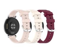 Correa de repuesto de 14 mm compatible con Fossil Gilmore/Jacqueline/Stella, silicona para Fossil Raquel Sun Moon/Raquel 26 mm, Mittelgroße, Silicona, No es una piedra preciosa