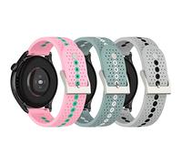 Correa de repuesto de 20 mm compatible con Withings ScanWatch pulsera 42 mm, correa de reloj para Withings Steel HR 40 mm, Steel HR Sport 40 mm pulsera, Size L
