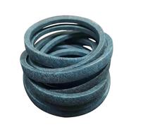 Correa de repuesto de hoja de cubierta de 1/2 x 153 pulgadas para Exmark 109-3661 Quest, número de serie 670,000 y superior con cubierta de 52 pulgadas; Toro 109-3661 74815 74818 74814 Timecutter 7477