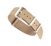 Correa de repuesto de nailon, correa deportiva al aire libre, 20 mm/22 mm, accesorios de reloj, casual y ajustable, 20mm, Nailon, No es una piedra preciosa
