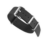 Correa de repuesto de nailon, correa deportiva al aire libre, 20 mm/22 mm, accesorios de reloj, casual y ajustable, 22mm, Nailon, No es una piedra preciosa