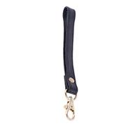 Correa de repuesto de piel auténtica para bolso de mano, color azul oscuro