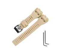 Correa de repuesto de resina adecuada for reloj Casio GBD-100 GBD100-1/1A7/100SM-4/2A, accesorios, pulsera deportiva resistente al agua(Mi Bai)