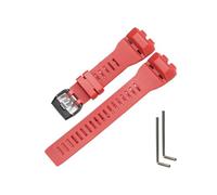 Correa de repuesto de resina adecuada for reloj Casio GBD-100 GBD100-1/1A7/100SM-4/2A, accesorios, pulsera deportiva resistente al agua(Red)
