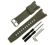 Correa de repuesto de resina para reloj Casio GST-210 GST-W110 GST-W100 GST-S110 GST-S100 GST-B100 GST-S300