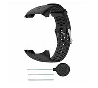 Correa de repuesto de silicona compatible con Polar M400/M430, correa de repuesto para reloj inteligente Polar M400 / M430, para hombre y mujer, 143.5 x 36 mm + 95 x 36 mm