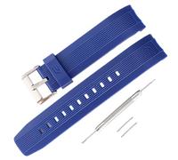 Correa de repuesto de silicona compatible con reloj Casio EQS-500C/EQW-M600/ERA-200/ERA-300 para hombre - Accesorios de correa ajustable suave y duradera, Medium, Silicona, Ágata