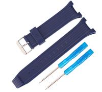 Correa de repuesto de silicona compatible con reloj Casio EQS-800CPB-1AV/EQS-800 para hombre, accesorios de correa ajustable suave y duradera, Medium, Silicona, Ágata