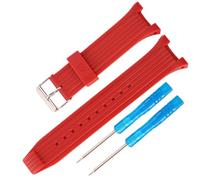 Correa de repuesto de silicona compatible con reloj Casio EQS-800CPB-1AV/EQS-800 para hombre, accesorios de correa ajustable suave y duradera, Medium, Silicona, Ágata