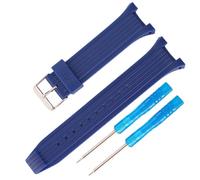 Correa de repuesto de silicona compatible con reloj Casio EQS-800CPB-1AV/EQS-800 para hombre, accesorios de correa ajustable suave y duradera, Medium, Silicona, Ágata