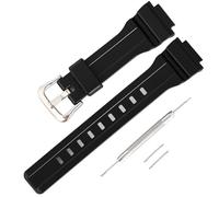 Correa de repuesto de silicona compatible con reloj Casio STL-S300H-1A/1B/1C para hombre, accesorios de correa ajustable suave y duradera, Medium, Silicona, Ágata