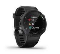Correa de repuesto de silicona para reloj inteligente Garmin Forerunner 45 (Estilo B, Negro)