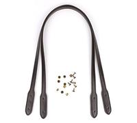 Correa de repuesto elegante de piel sintética con remaches extendidos, accesorios de banda de mano de 72 cm para mujer, 2 unidades/par de correas de bolsa de repuesto, almohadilla bordada cruzada para