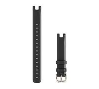 Correa de repuesto Garmin para reloj inteligente GPS Lily - Cuero italiano negro (Grande)