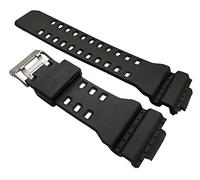 Correa de repuesto para reloj Casio G Shock GA100, de goma, color negro