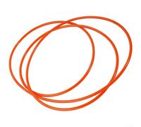 Correa de repuesto para rodillo de bicicleta para interior para rodillos de entrenamiento de bicicleta, para material de TPU, 5 mm de ancho, 185 cm de perímetro, compatible con la mayoría de equipos