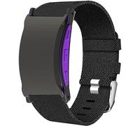 Correa de repuesto para Shock Clock Max | Banda de nailon transpirable | Accesorio compatible con Pavlok Shock Clock 3 y Max | Unisex (Hombre y Mujer) (Negro)