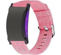 Correa de repuesto para Shock Clock Max | Banda de nailon transpirable | Accesorio compatible con Pavlok Shock Clock 3 y Max | Unisex (Hombre y Mujer) (Rosa)